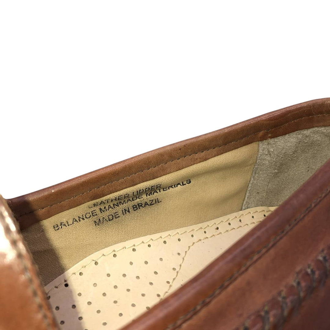 Stacy Adams STACY ADAMS Tassel Loafers 9W Men's 27.0cm unclear brown type Vintage Second Hand