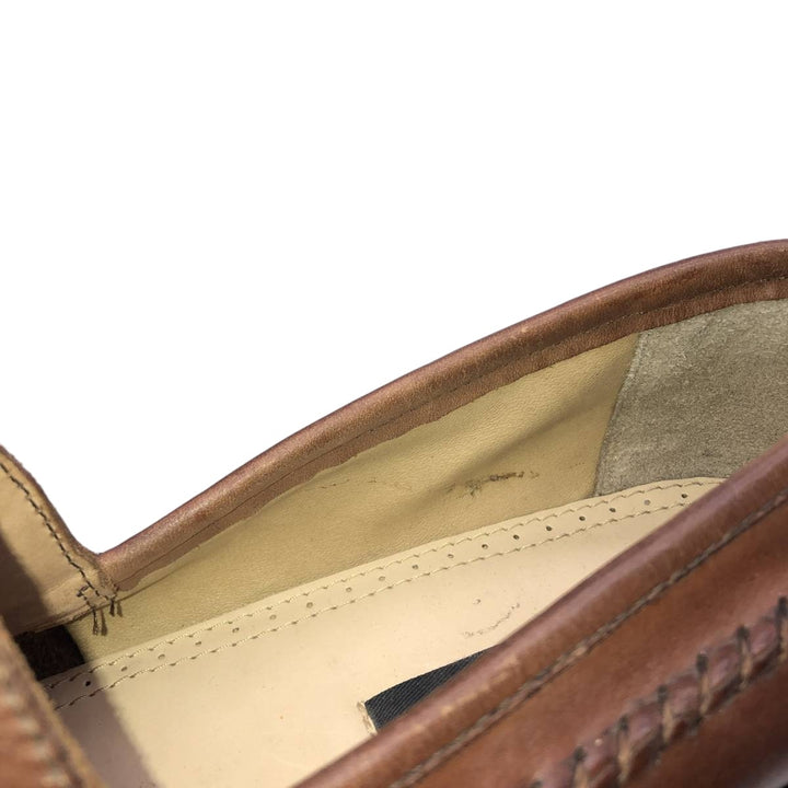 Stacy Adams STACY ADAMS Tassel Loafers 9W Men's 27.0cm unclear brown type Vintage Second Hand