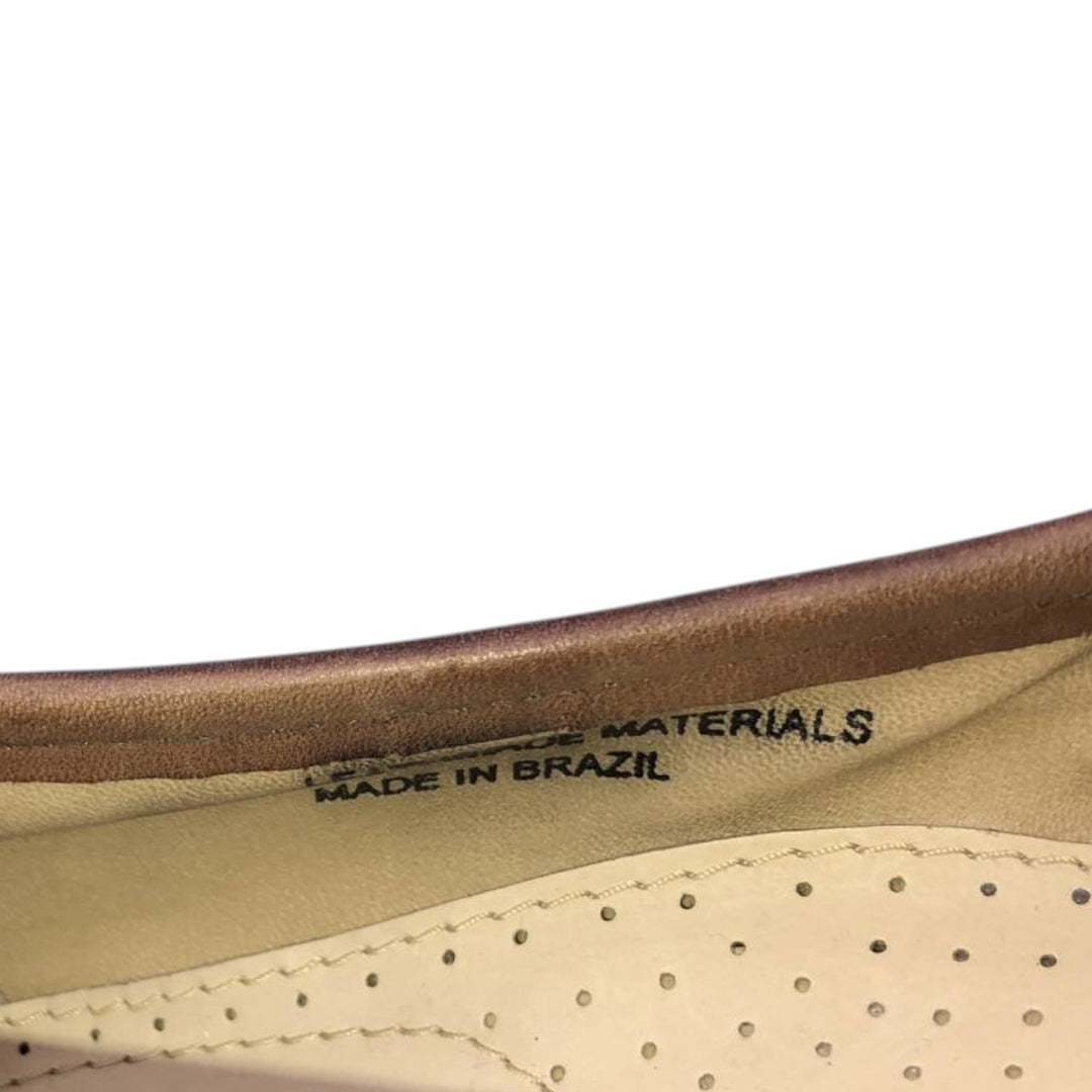 Stacy Adams STACY ADAMS Tassel Loafers 9W Men's 27.0cm unclear brown type Vintage Second Hand