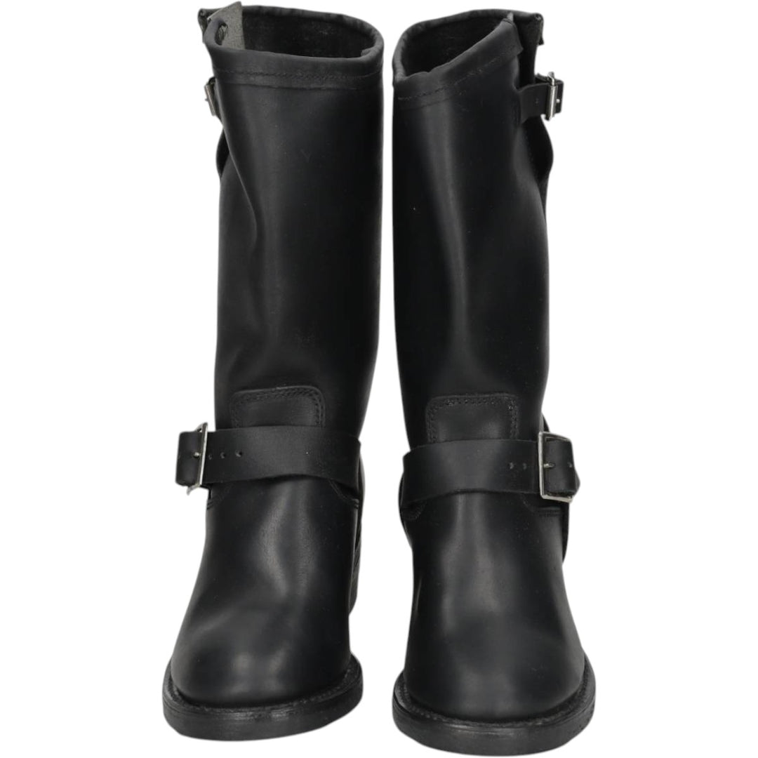 Durango Engineer Boots 7M Men's 25.0cm genuine leather black type Vintage Second Hand