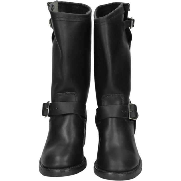 Durango Engineer Boots 7M Men's 25.0cm genuine leather black type Vintage Second Hand