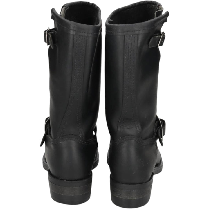 Durango Engineer Boots 7M Men's 25.0cm genuine leather black type Vintage Second Hand