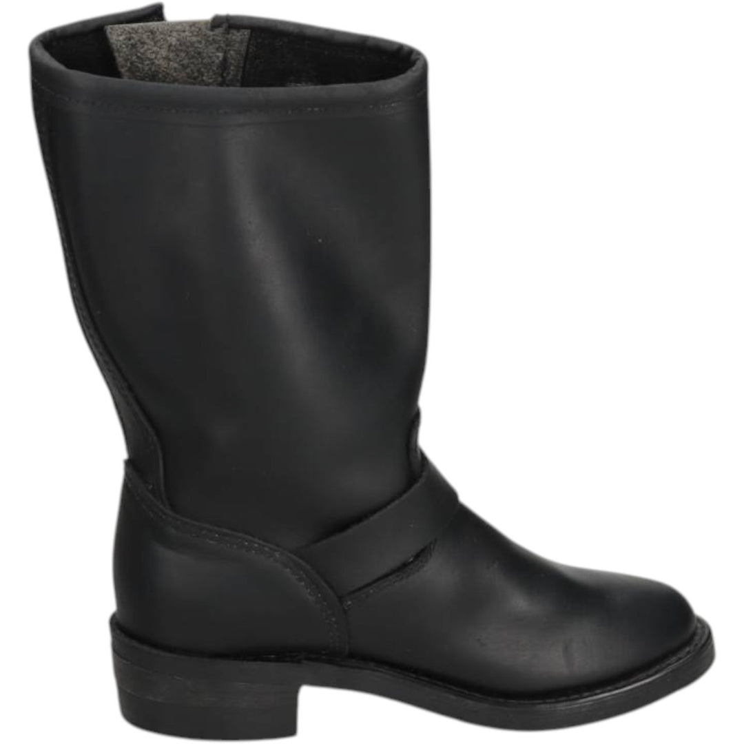 Durango Engineer Boots 7M Men's 25.0cm genuine leather black type Vintage Second Hand