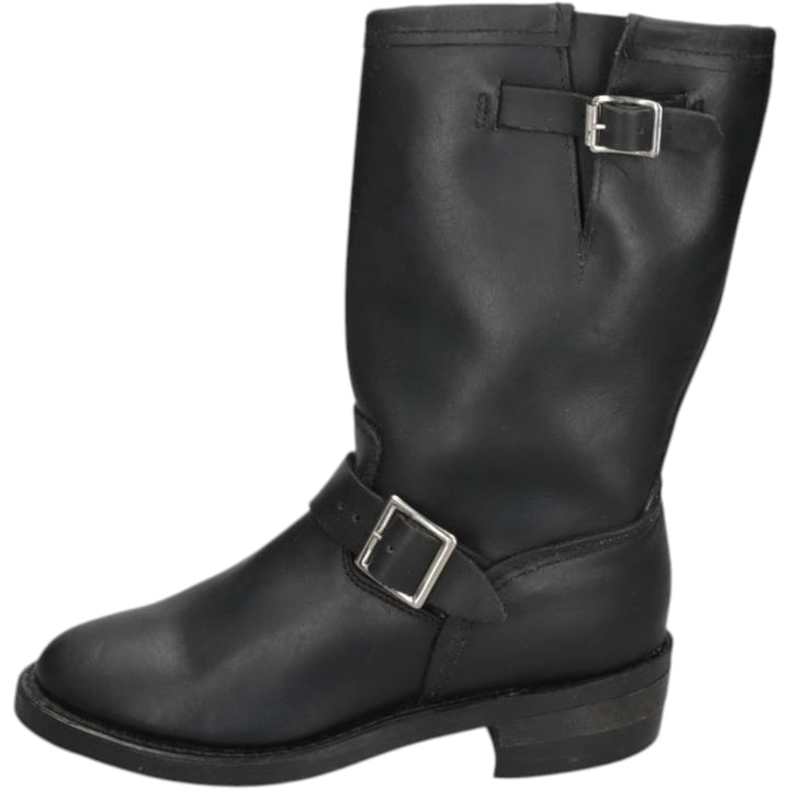 Durango Engineer Boots 7M Men's 25.0cm genuine leather black type Vintage Second Hand