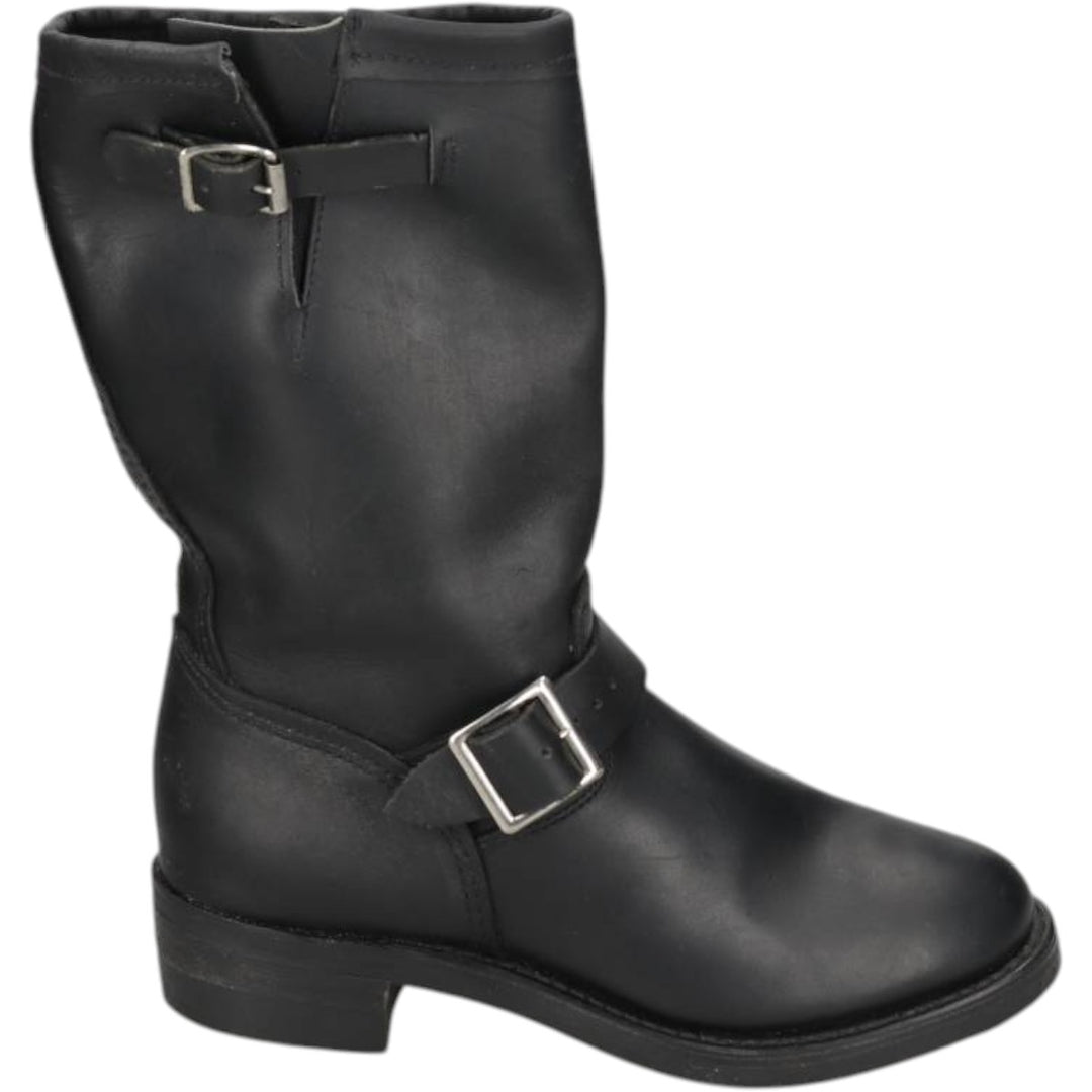 Durango Engineer Boots 7M Men's 25.0cm genuine leather black type Vintage Second Hand