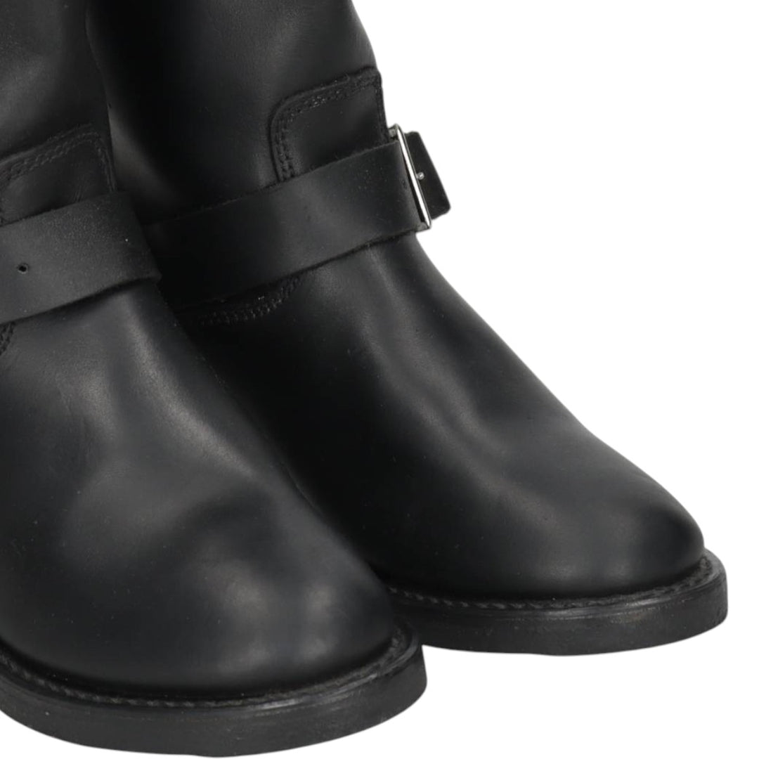 Durango Engineer Boots 7M Men's 25.0cm genuine leather black type Vintage Second Hand