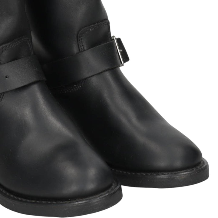 Durango Engineer Boots 7M Men's 25.0cm genuine leather black type Vintage Second Hand