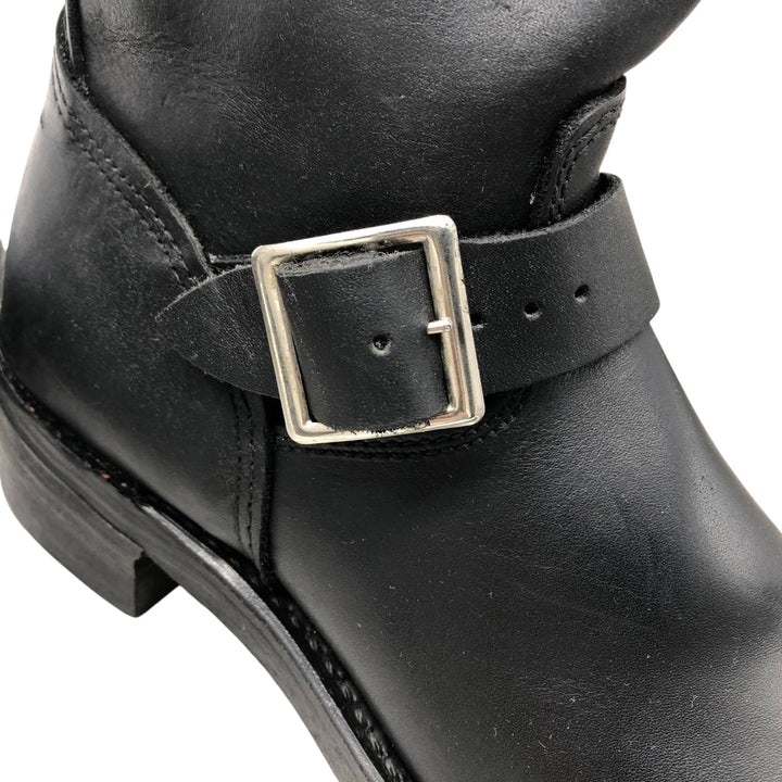 Durango Engineer Boots 7M Men's 25.0cm genuine leather black type Vintage Second Hand
