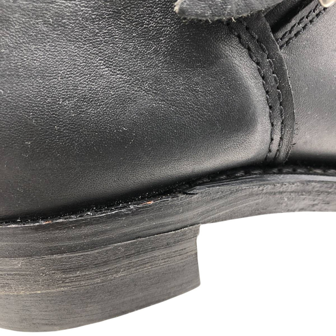 Durango Engineer Boots 7M Men's 25.0cm genuine leather black type Vintage Second Hand