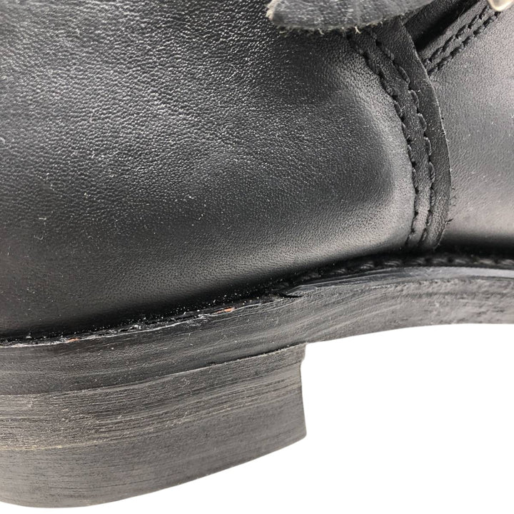 Durango Engineer Boots 7M Men's 25.0cm genuine leather black type Vintage Second Hand