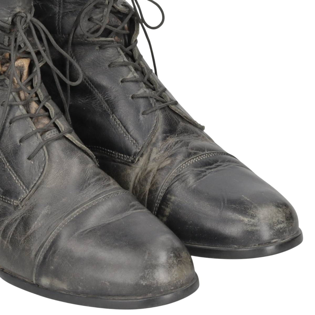 Ariat Jockey Riding Boots, Long Boots, Made in Italy, Size 9 1/2 F Women's 26.0cm unclear black type Vintage Second Hand