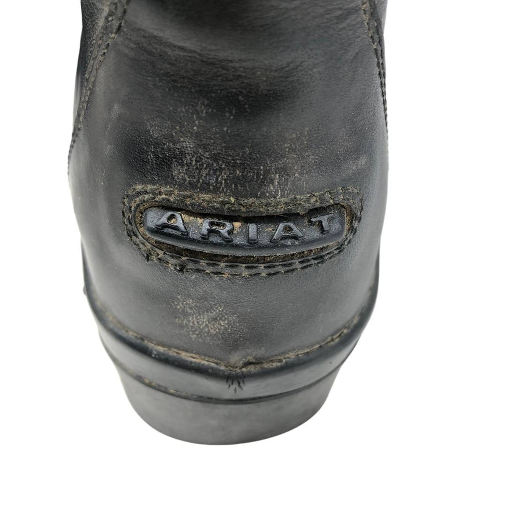 Ariat Jockey Riding Boots, Long Boots, Made in Italy, Size 9 1/2 F Women's 26.0cm unclear black type Vintage Second Hand