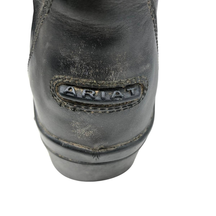 Ariat Jockey Riding Boots, Long Boots, Made in Italy, Size 9 1/2 F Women's 26.0cm unclear black type Vintage Second Hand