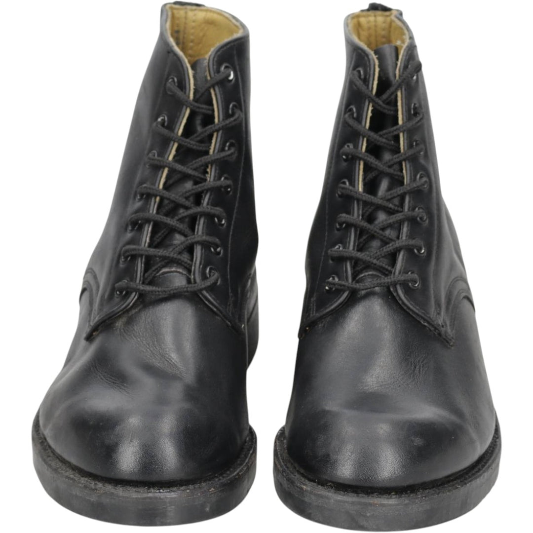 1980s Canadian Army Service Boots, Military Ankle Boots, Size 7F (Men's equivalent to 10.2"), Vintage /saa014854 Men's 26.0cm unclear black type Vintage Second Hand