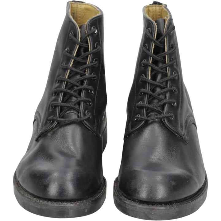 1980s Canadian Army Service Boots, Military Ankle Boots, Size 7F (Men's equivalent to 10.2"), Vintage /saa014854 Men's 26.0cm unclear black type Vintage Second Hand