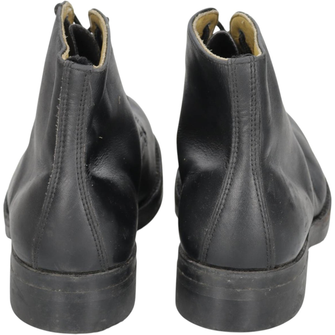 1980s Canadian Army Service Boots, Military Ankle Boots, Size 7F (Men's equivalent to 10.2"), Vintage /saa014854 Men's 26.0cm unclear black type Vintage Second Hand