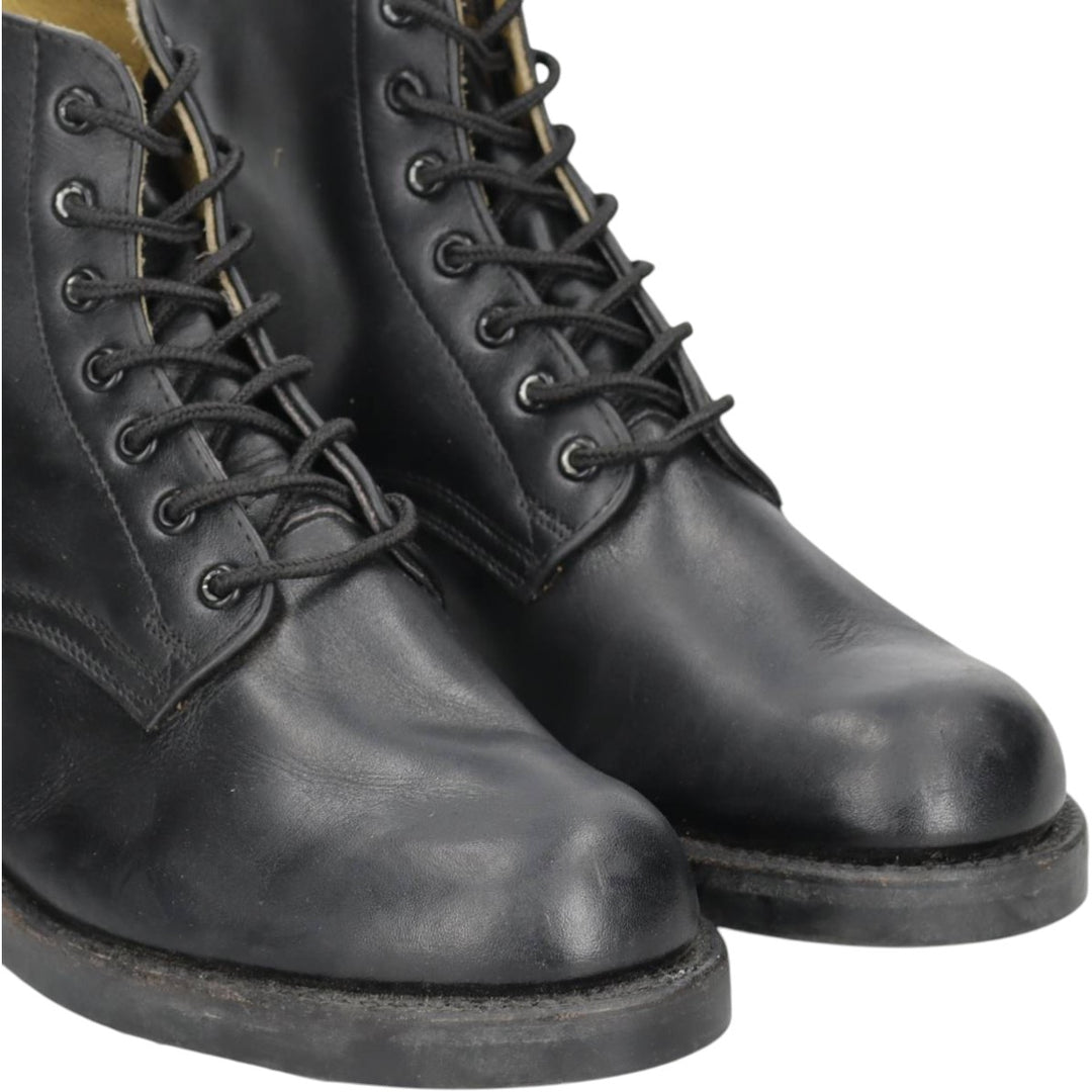 1980s Canadian Army Service Boots, Military Ankle Boots, Size 7F (Men's equivalent to 10.2"), Vintage /saa014854 Men's 26.0cm unclear black type Vintage Second Hand