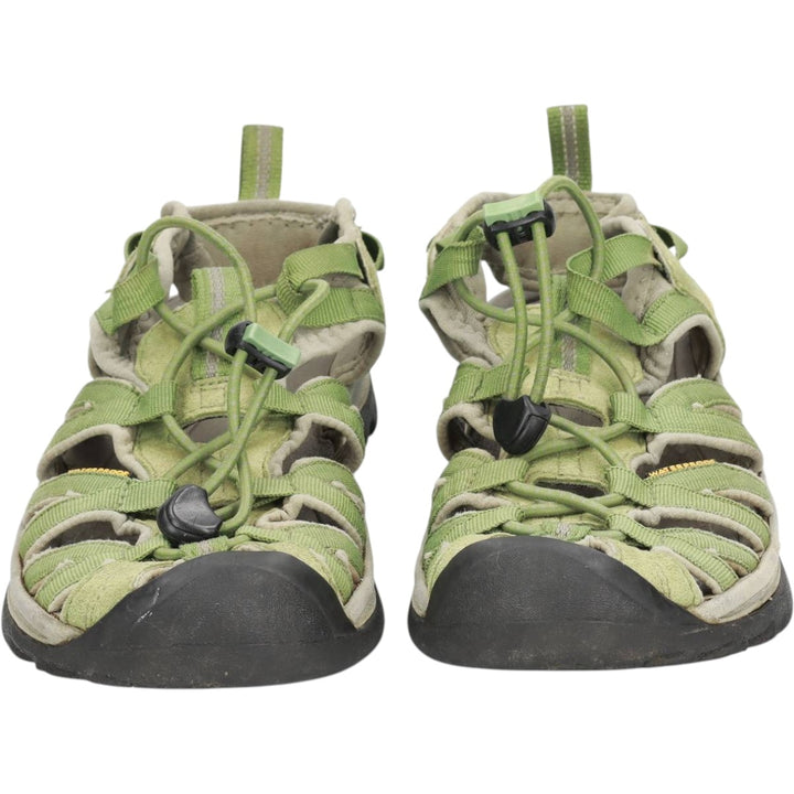 KEEN WHISPER Outdoor Sandals Women's 24.5cm unclear green type Vintage Second Hand