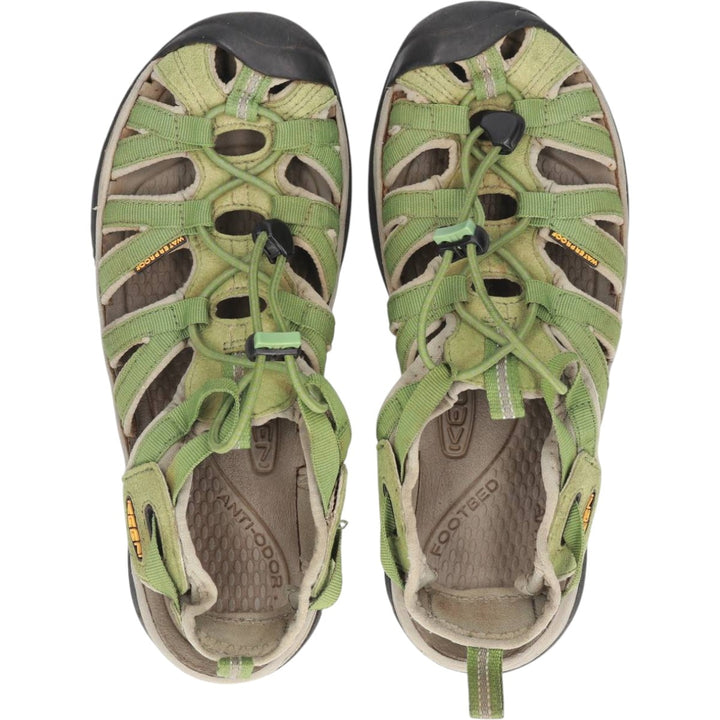 KEEN WHISPER Outdoor Sandals Women's 24.5cm unclear green type Vintage Second Hand