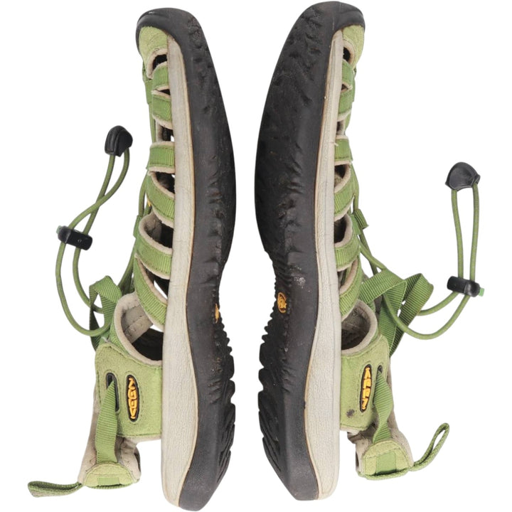 KEEN WHISPER Outdoor Sandals Women's 24.5cm unclear green type Vintage Second Hand