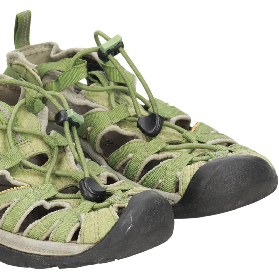 KEEN WHISPER Outdoor Sandals Women's 24.5cm unclear green type Vintage Second Hand