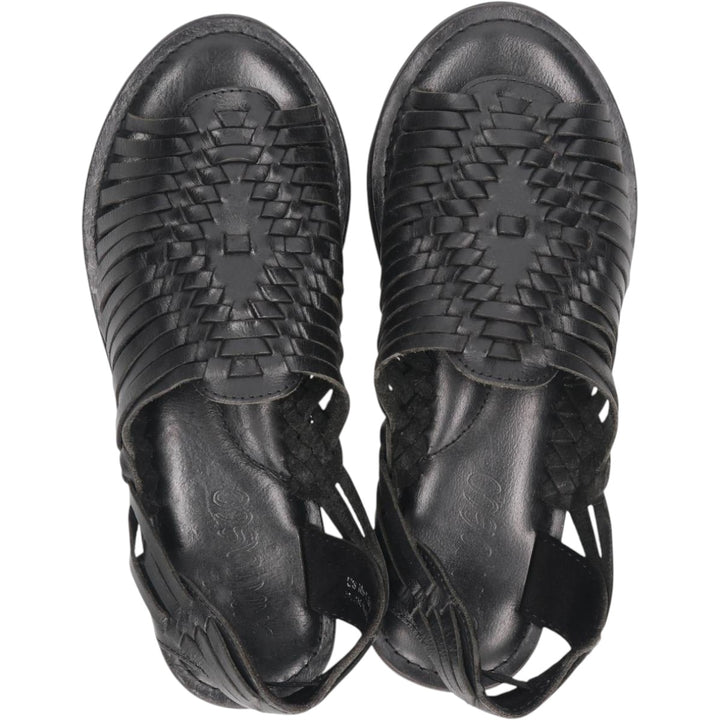 Chubasco Ronda Braided Sandals Women's 24.5cm unclear black type Vintage Second Hand