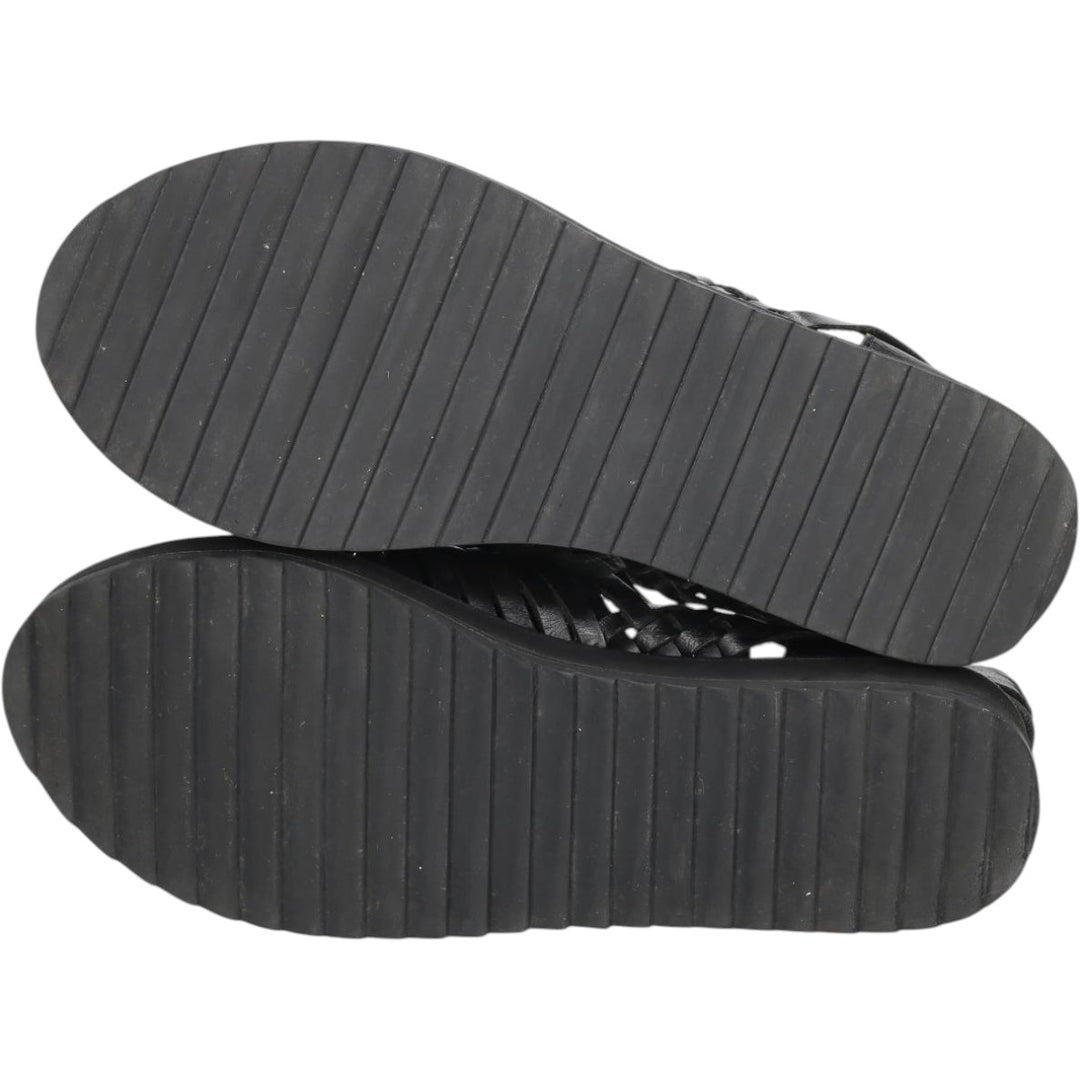 Chubasco Ronda Braided Sandals Women's 24.5cm unclear black type Vintage Second Hand