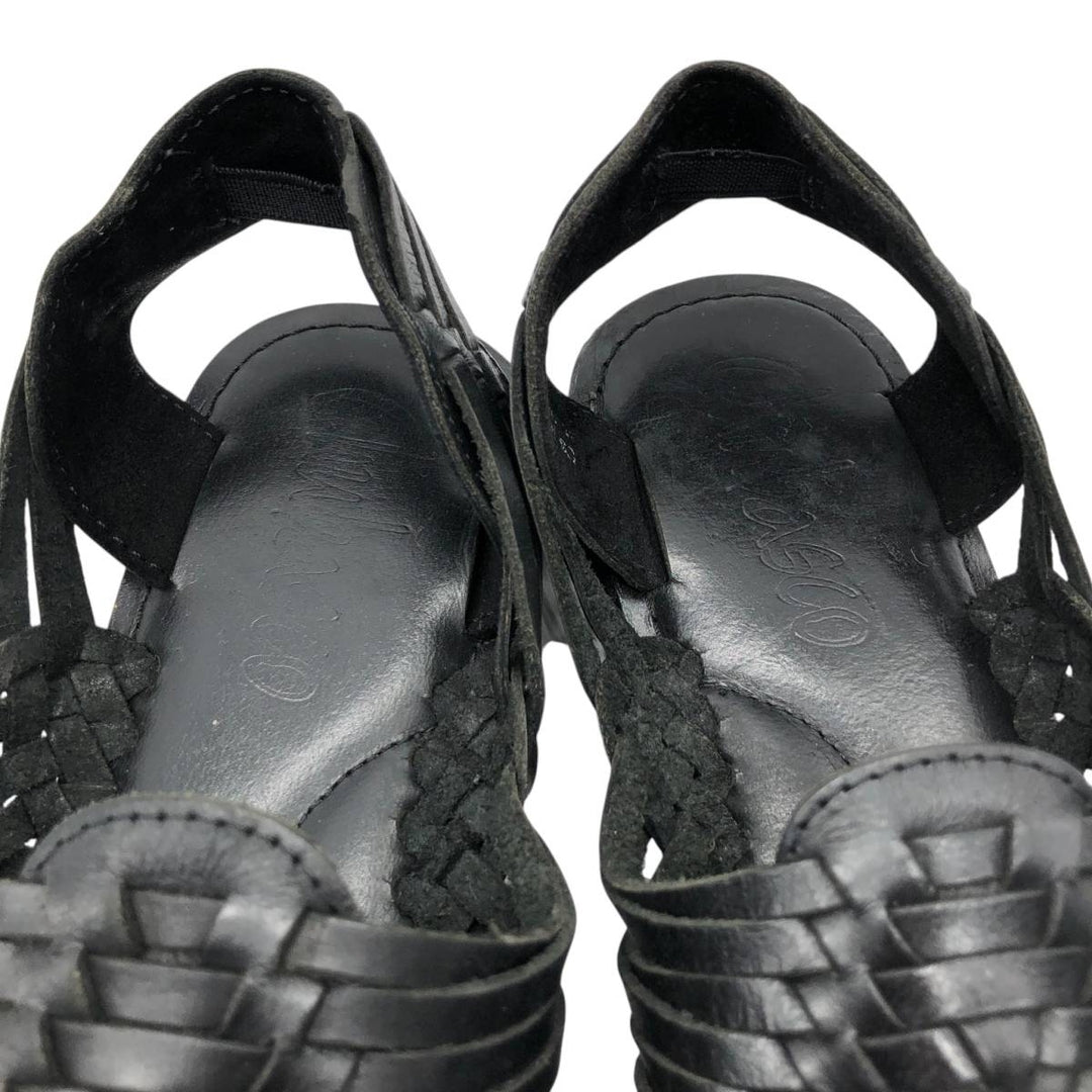 Chubasco Ronda Braided Sandals Women's 24.5cm unclear black type Vintage Second Hand