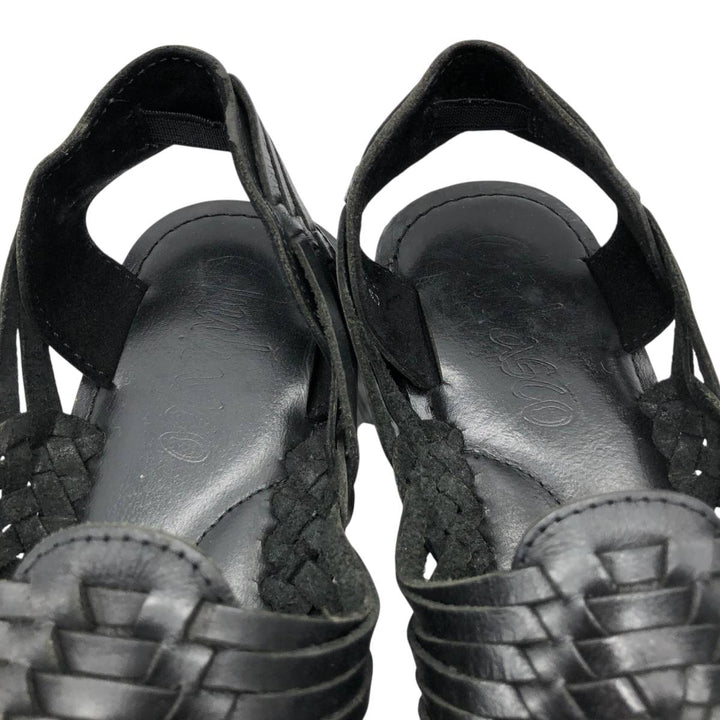 Chubasco Ronda Braided Sandals Women's 24.5cm unclear black type Vintage Second Hand