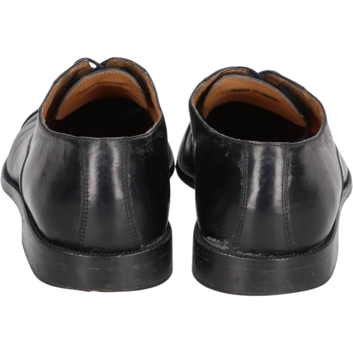 Johnston & Murphy Straight Tip Shoes, Made in Italy, Size 10 M Men's 28.0cm unclear black type Vintage Second Hand