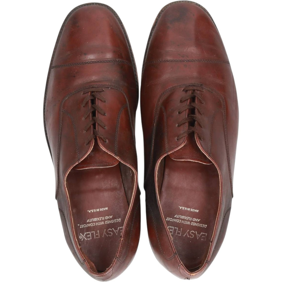 EASY FLEX Straight Tip Shoes Made in USA Size 9 Men's 26.5cm unclear brown type Vintage Second Hand