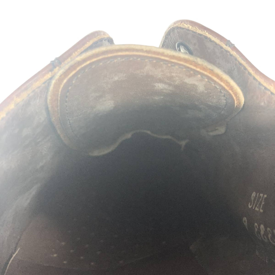 EASY FLEX Straight Tip Shoes Made in USA Size 9 Men's 26.5cm unclear brown type Vintage Second Hand