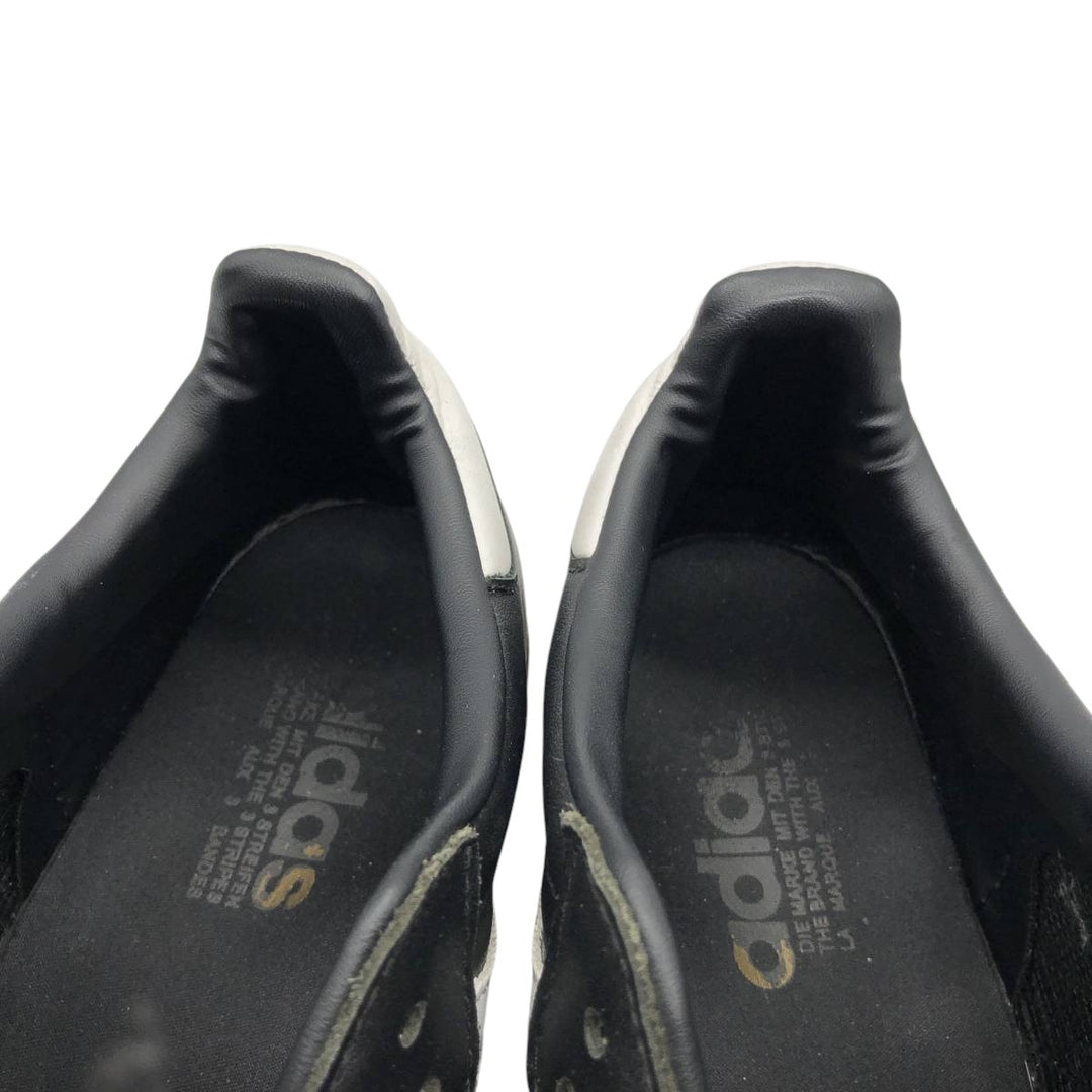 Adidas SAMBA LEATHER sneakers, size 8 1/2 Men's 26.5cm unclear black type Vintage Second Hand