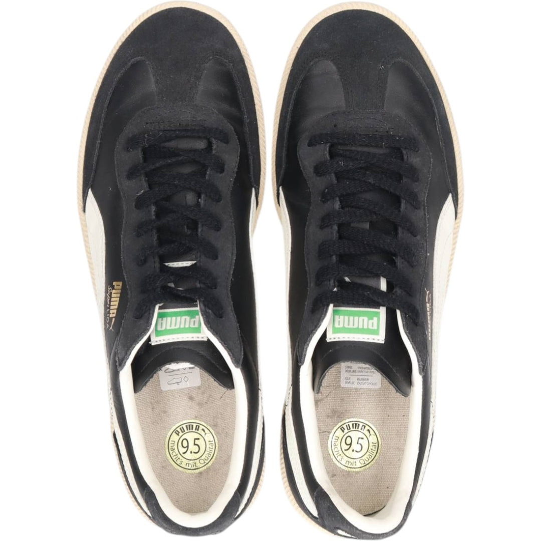 Puma SUPER LIGA OG RETRO sneakers, size 10.5 Men's 28.5cm genuine leather black type Vintage Second Hand