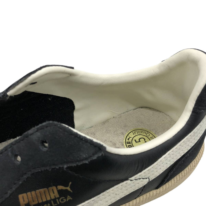 Puma SUPER LIGA OG RETRO sneakers, size 10.5 Men's 28.5cm genuine leather black type Vintage Second Hand