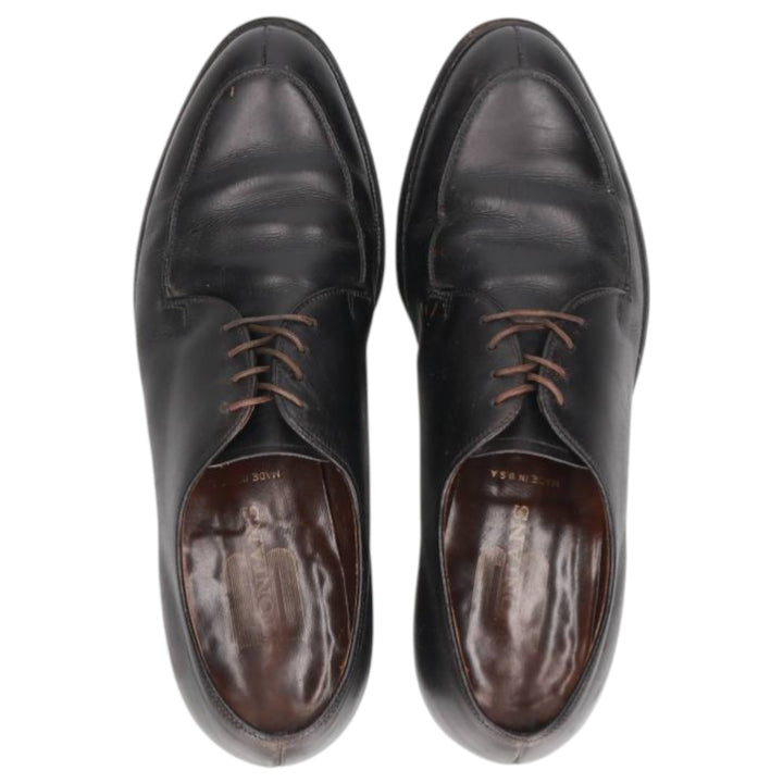 Bostonian U-tip shoes made in the USA Men's 26.5cm unclear black type Vintage Second Hand