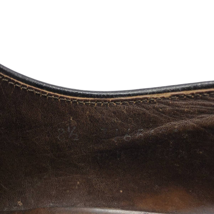 Bostonian U-tip shoes made in the USA Men's 26.5cm unclear black type Vintage Second Hand