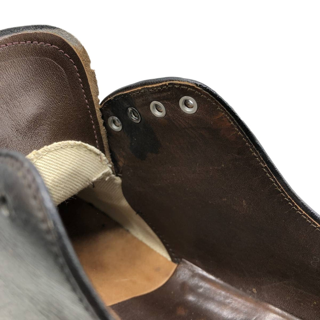 Bostonian U-tip shoes made in the USA Men's 26.5cm unclear black type Vintage Second Hand