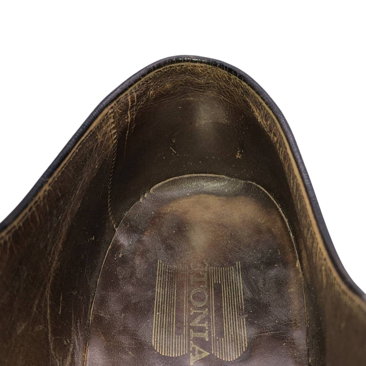 Bostonian U-tip shoes made in the USA Men's 26.5cm unclear black type Vintage Second Hand