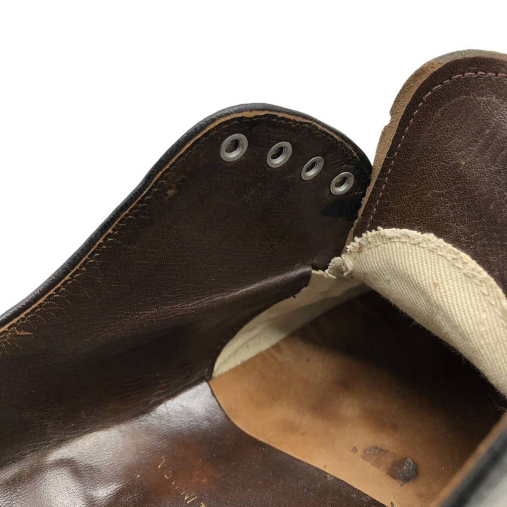 Bostonian U-tip shoes made in the USA Men's 26.5cm unclear black type Vintage Second Hand