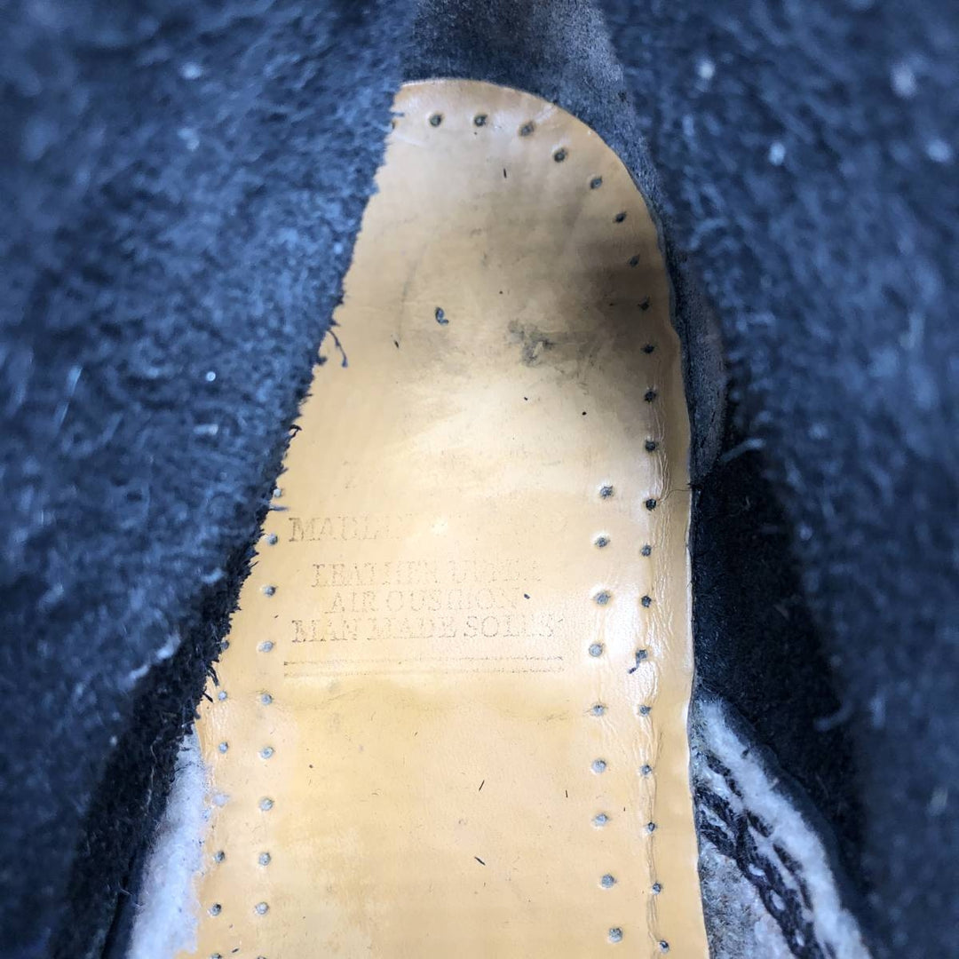 Dr. Martens 6-hole boots made in the UK Women's 24.0cm unclear black type Vintage Second Hand