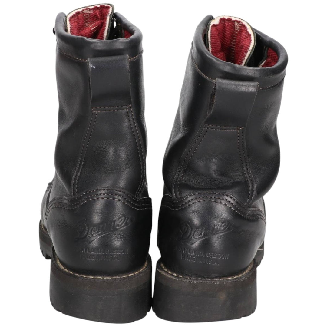 Danner Quilted Tan Work Boots, Made in USA, Size 8M Men's 26.0cm genuine leather black type Vintage Second Hand