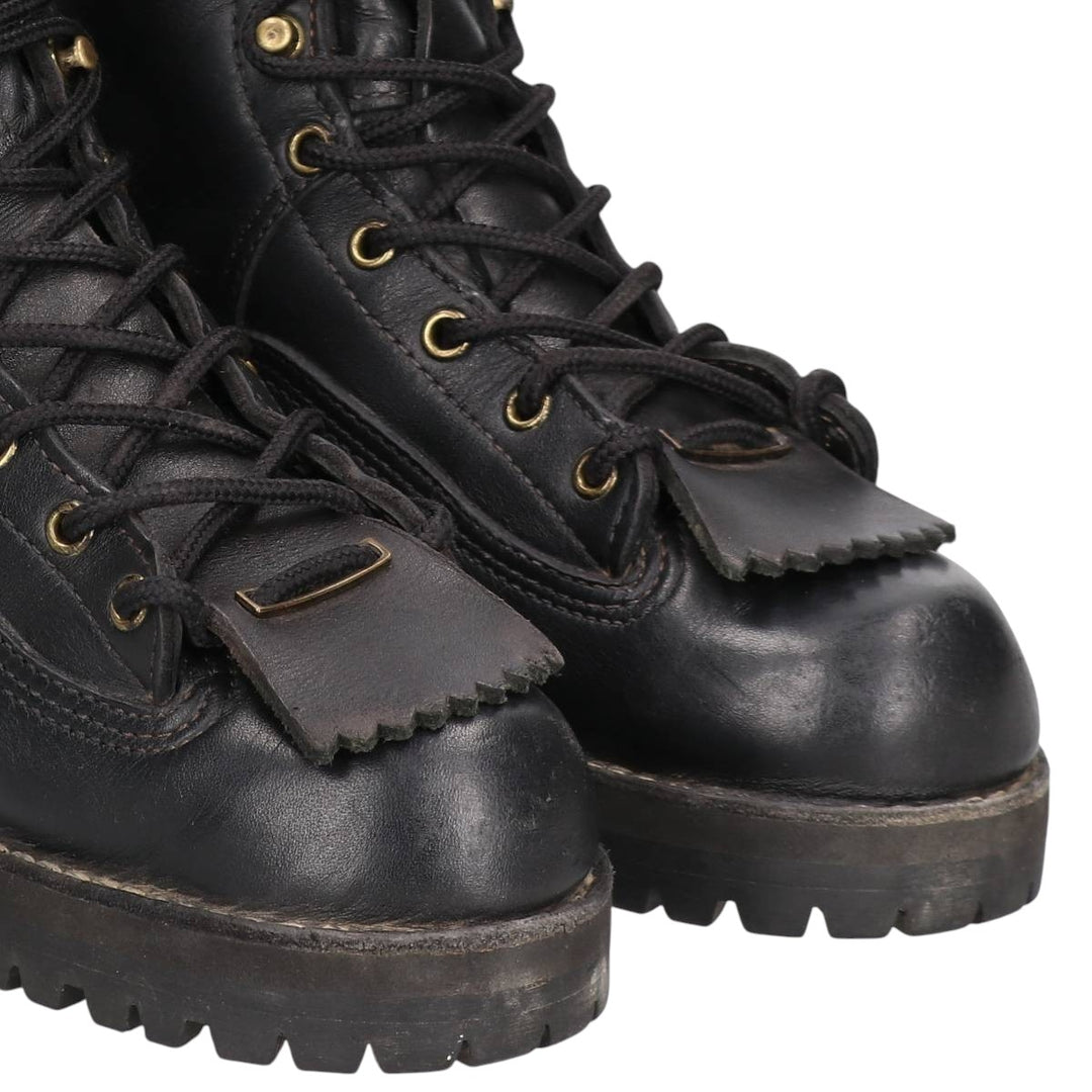 Danner Quilted Tan Work Boots, Made in USA, Size 8M Men's 26.0cm genuine leather black type Vintage Second Hand