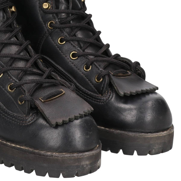 Danner Quilted Tan Work Boots, Made in USA, Size 8M Men's 26.0cm genuine leather black type Vintage Second Hand