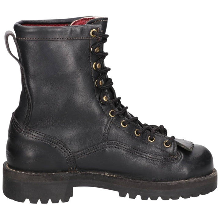 Danner Quilted Tan Work Boots, Made in USA, Size 8M Men's 26.0cm genuine leather black type Vintage Second Hand