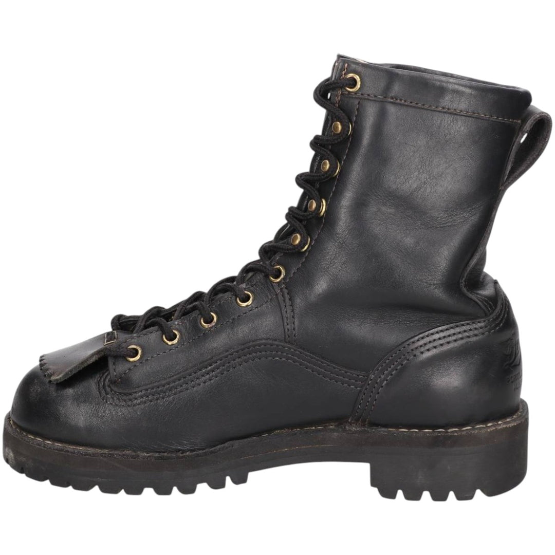 Danner Quilted Tan Work Boots, Made in USA, Size 8M Men's 26.0cm genuine leather black type Vintage Second Hand