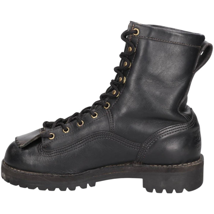 Danner Quilted Tan Work Boots, Made in USA, Size 8M Men's 26.0cm genuine leather black type Vintage Second Hand