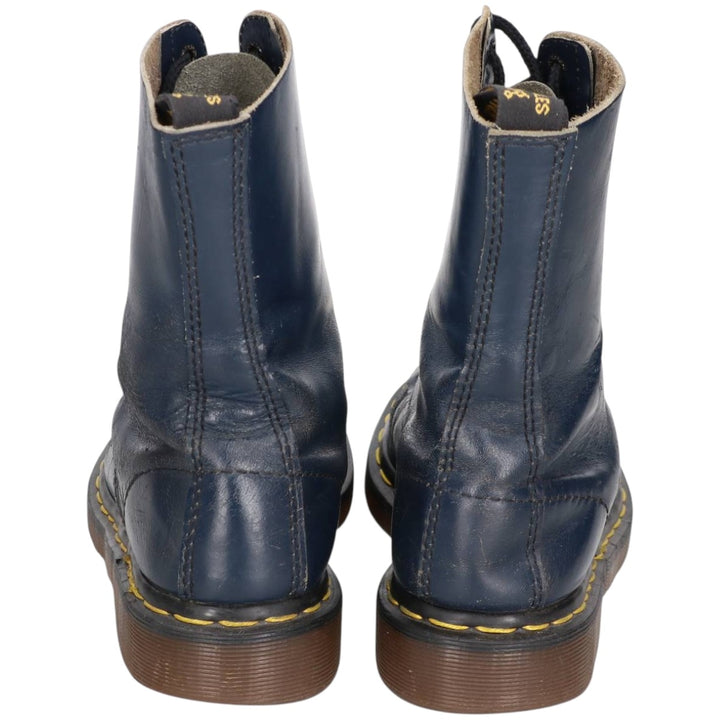 Dr. Martens THE ORIGINAL 10-Eye Boots, Made in England, Size 6 1/2 Men's 25.5cm unclear navy blue type Vintage Second Hand