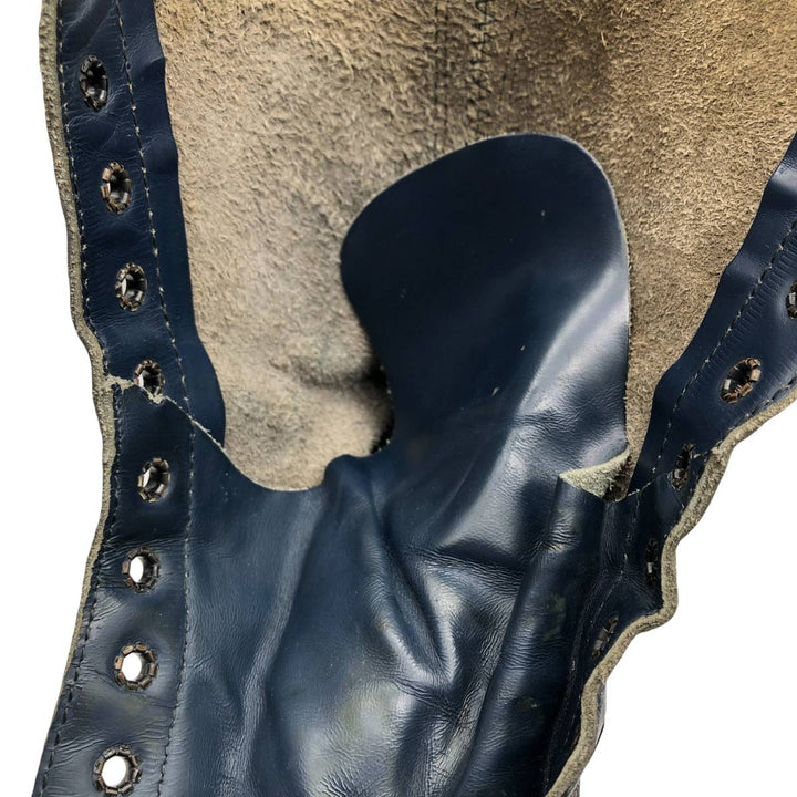 Dr. Martens THE ORIGINAL 10-Eye Boots, Made in England, Size 6 1/2 Men's 25.5cm unclear navy blue type Vintage Second Hand