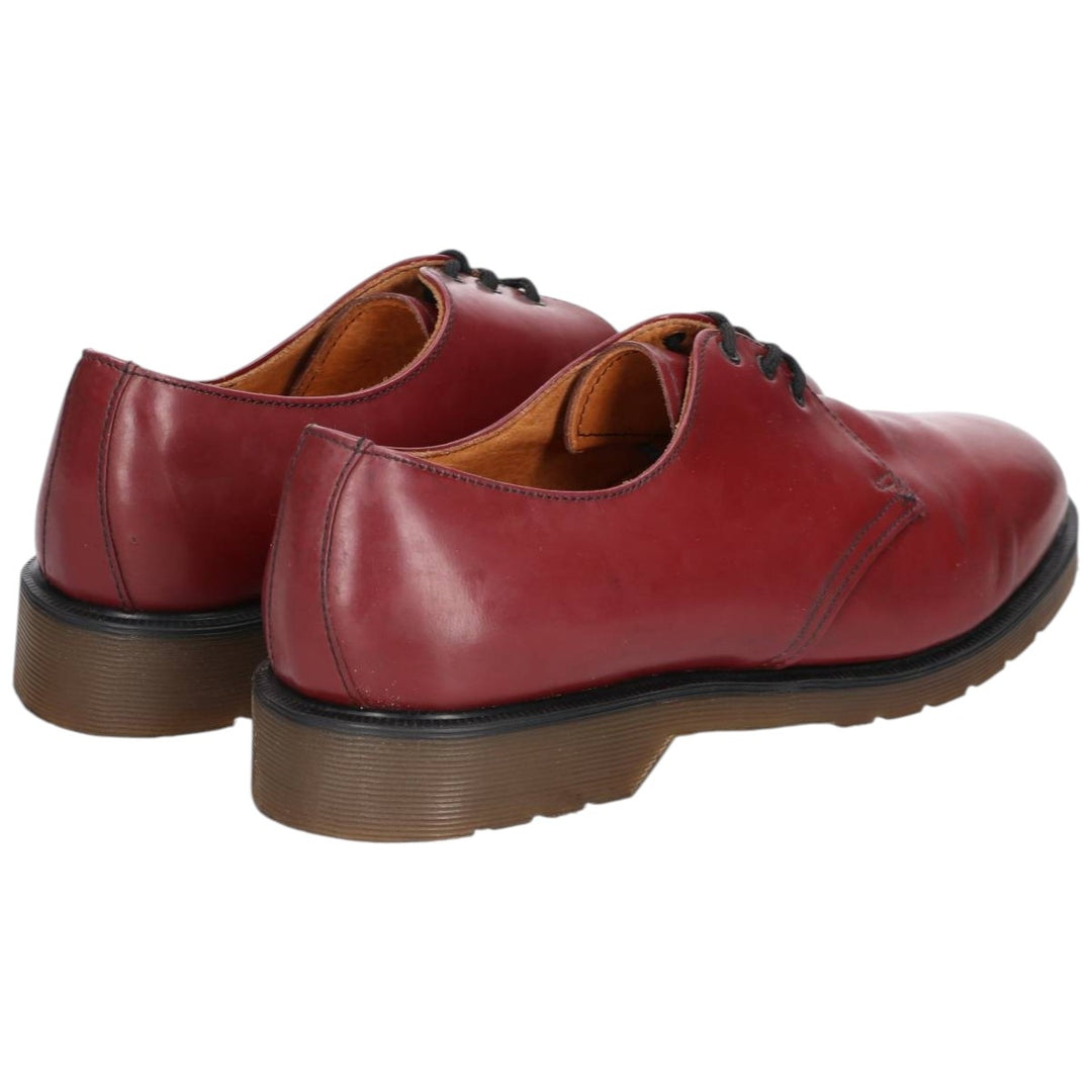 Dr. Martens Export Quality 3-Eye Shoes, Made in the UK, Size 8 Men's 27.0cm unclear burgundy type Vintage Second Hand